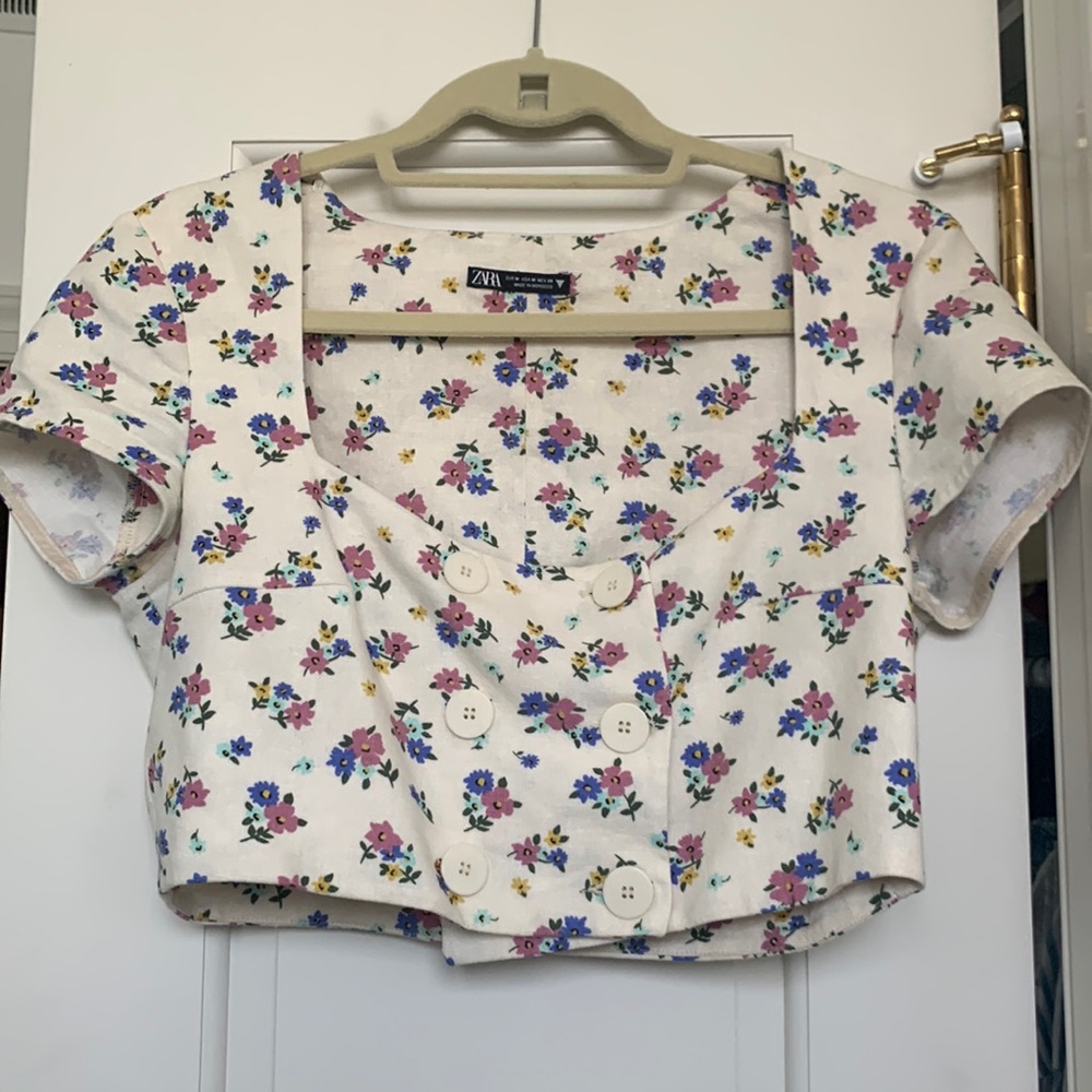 Floral zara set